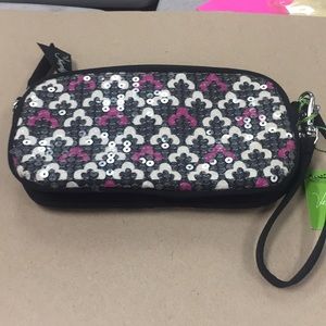Vera Bradley Shimmer Wristlet